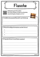 Vorschau - Unterrichtsreihen - Flasche Lückentext mit Wortspeicher Hörverstehen und Suchsel - Seite 3