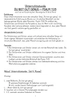 Vorschau - Stundenentwürfe - Religion: Unterrichtsstunde "Du bist gut genug / Psalm 139" (ab Klasse 4) - Seite 2