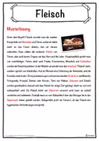 Vorschau - Unterrichtsreihen - Fleisch Lückentext mit Wortspeicher Hörverstehen und Suchsel - Seite 2
