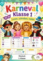 Vorschau - Arbeitsblätter - Karneval 1. Klasse - Deckblatt