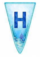 Vorschau - Lehrpläne/Lehrermaterial - Delfinklasse - Wimpelkette "HERZLICH WILLKOMMEN" - Seite 3