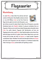 Vorschau - Unterrichtsreihen - Flugsaurier Lückentext mit Wortspeicher Hörverstehen und Suchsel - Seite 2