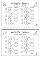 Vorschau - Arbeitsblätter - Ferienheft Mathematik und Deutsch Klasse 1 - Seite 1
