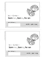 Vorschau - Arbeitsblätter - Sommerferien lesen Klasse 1–2 | Bundle Lesen & Malen mit und ohne Silbengliederung - Seite 3