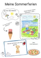Vorschau - Arbeitsblätter - Sommerferien / Schulanfang /Portfolio / Kita / Grundschule / Kindergarten - Seite 2