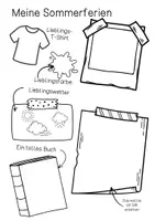 Vorschau - Arbeitsblätter - Sommerferien / Schulanfang /Portfolio / Kita / Grundschule / Kindergarten - Seite 3