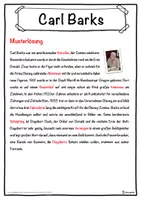 Vorschau - Unterrichtsreihen - Carl Barks Lückentext mit Wortspeicher Hörverstehen und Suchsel - Seite 2