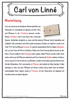 Vorschau - Unterrichtsreihen - Carl von Linné Lückentext mit Wortspeicher Hörverstehen und Suchsel - Seite 2