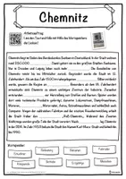Vorschau - Unterrichtsreihen - Chemnitz Lückentext mit Wortspeicher Hörverstehen und Suchsel - Seite 1