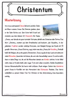 Vorschau - Unterrichtsreihen - Christentum Lückentext mit Wortspeicher Hörverstehen und Suchsel - Seite 2
