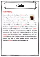 Vorschau - Unterrichtsreihen - Cola Lückentext mit Wortspeicher Hörverstehen und Suchsel - Seite 2