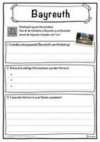 Vorschau - Unterrichtsreihen - Bayreuth Lückentext mit Wortspeicher Hörverstehen und Suchsel - Seite 3