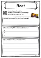 Vorschau - Unterrichtsreihen - Beat Lückentext mit Wortspeicher Hörverstehen und Suchsel - Seite 3