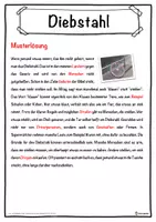 Vorschau - Unterrichtsreihen - Diebstahl Lückentext mit Wortspeicher Hörverstehen und Suchsel - Seite 2