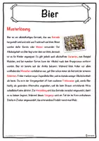 Vorschau - Unterrichtsreihen - Bier Lückentext mit Wortspeicher Hörverstehen und Suchsel - Seite 2