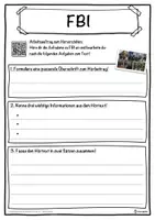 Vorschau - Unterrichtsreihen - FBI Lückentext mit Wortspeicher Hörverstehen und Suchsel - Seite 3