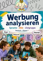 Vorschau - Arbeitsblätter - Werbung Klasse 7 - Deckblatt