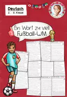 Vorschau - Arbeitsblätter - Fußball WM 2026 Leseförderung Grundschule | Ein Wort zu viel Klasse 2-3 - Deckblatt