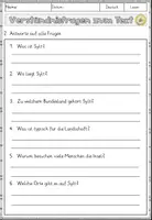 Vorschau - Arbeitsblätter - Sylt, Sachtexte Lesen und verstehen Arbeitsblätter mit Lesetext, Verständnisfragen - Seite 3