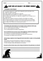 Vista previa - Hojas de trabajo - Dossier de monstruos para ciclo medio y ciclo superior - página 3