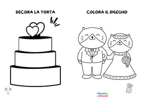 anteprima - Esercizi - Kit Matrimonio per Bambini - Libricino Giochi e Attività - Pagina 3