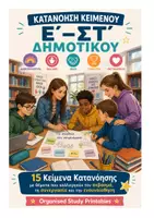 Προεπισκόπηση - Φύλλα εργασίας - Πακέτο Υλικού με Κειμενα κατανόησης Α' - ΣΤ' - Σελίδα 1