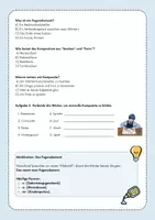Vorschau - Arbeitsblätter - Zusammengesetzte Nomen (Komposita) + Lösung - Seite 3