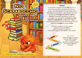 anteprima - Materiale di supporto/inclusione - Nio e scarabocchio solo favola PDF gratis - Pagina di copertina