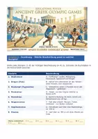 Vorschau - Arbeitsblätter - Antike Olympische Spiele Komplett-Bundle mit Arbeitsblättern & Lösungen - Seite 2
