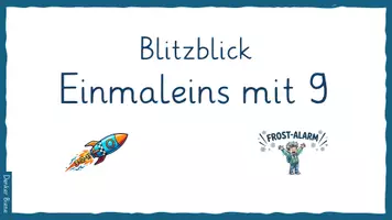 Vorschau - Spiele - Einmaleins mit 9 - Blitzblick digitale Tafel - 2./3. Klasse - Seite 2