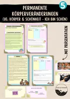 Vorschau - Arbeitsblätter - Körper und Schönheit - Ich bin schön (Materialpaket AES) - Seite 1