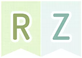 Vorschau - Mal- und Bastelvorlagen - Wimpelkette - Herzlich willkommen in der 1. Klasse - Erster Schultag - Einschulung - Seite 2