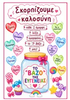 Προεπισκόπηση - Διαδραστικό υλικό - Η Γωνιά της Καλοσύνης μας | Το Βάζο της Ευγένειας | Διακόσμηση Τάξης Νηπιαγωγείου | PDF Εκτύπωσης - Σελίδα 1