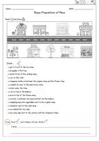 Vorschau - Unterrichtsreihen - Englisch - Let's go shopping - Prepositions of place - Reading - Seite 1
