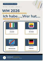 Vorschau - Spiele - WM 2026 - "Ich habe - Wer hat? - FLAGGEN-Kettenspiel WM 2026 (Klasse 1-4) - Seite 1