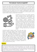Vorschau - Arbeitsblätter - Verantwortungsethik: Max Weber Unterrichtsmaterial Ethik Philosophie - Seite 1