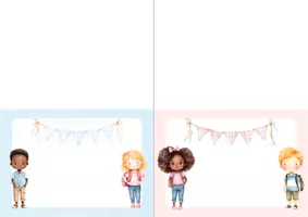 Vorschau - Anderer Materialtyp - Namensschilder Einschulung & 1. Klasse | Schulstart & Kennenlernen – Tischkarten für den ersten Schultag | 3 Größen zum Ausdrucken - Seite 3