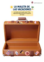 Vista previa - Hojas de trabajo - La maleta de vacaciones - Portada