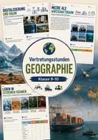 Vorschau - Stundenentwürfe - Vertretungsstunden Geographie / Erdkunde - Klasse 9 & 10 - Deckblatt