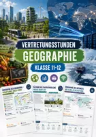 Vorschau - Arbeitsblätter - Vertretungsstunden Geographie / Erdkunde - Klasse 11 & 12 - Deckblatt