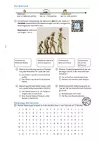 Vorschau - Arbeitsblätter - Von der Evolution des Menschen bis hin zur Steinzeit - Seite 1