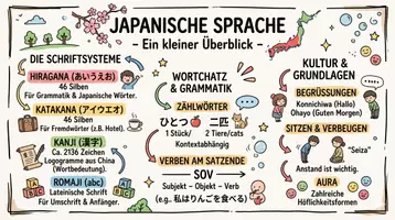 Vorschau - Arbeitsblätter - Arbeitsblätter "Japanische Sprache" + Lösung & MP3 + Infografik - Seite 3