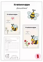 Vorschau - Anderer Materialtyp - Krankenmappe Bienenklasse - Deckblatt
