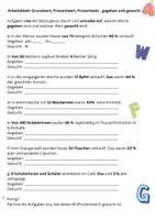 Vorschau - Arbeitsblätter - Arbeitsblatt Grundwert, Prozentwert, Prozentsatz_Gegeben_Gesucht - Deckblatt
