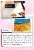 Vorschau - Arbeitsblätter - Salvador Dalí Kunstprojekt Sommer – Schmelzendes Eis & Surrealismus (Kunst Klasse 1, 2, 3, 4 mit Anleitung, Vorlagen & Infotext) - Seite 3