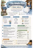Vorschau - Arbeitsblätter - Märchenwerkstatt „Frau Holle“ – Kreative Schreibanlässe & Stationenarbeit / Märchen - Seite 1