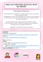 Vorschau - Mal- und Bastelvorlagen - Bastelprojekt Flexagon Fidget Sommer (Kunst Klasse 1, 2, 3, 4 mit Anleitung & Vorlagen) - Seite 1