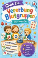 Vorschau - Arbeitsblätter - Vererbung Blutgruppen Klasse 9 - Arbeitsheft - Deckblatt