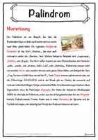 Vorschau - Unterrichtsreihen - Palindrom Lückentext mit Wortspeicher Hörverstehen und Suchsel - Seite 2