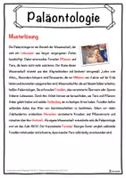 Vorschau - Unterrichtsreihen - Paläontologie Lückentext mit Wortspeicher Hörverstehen und Suchsel - Seite 2